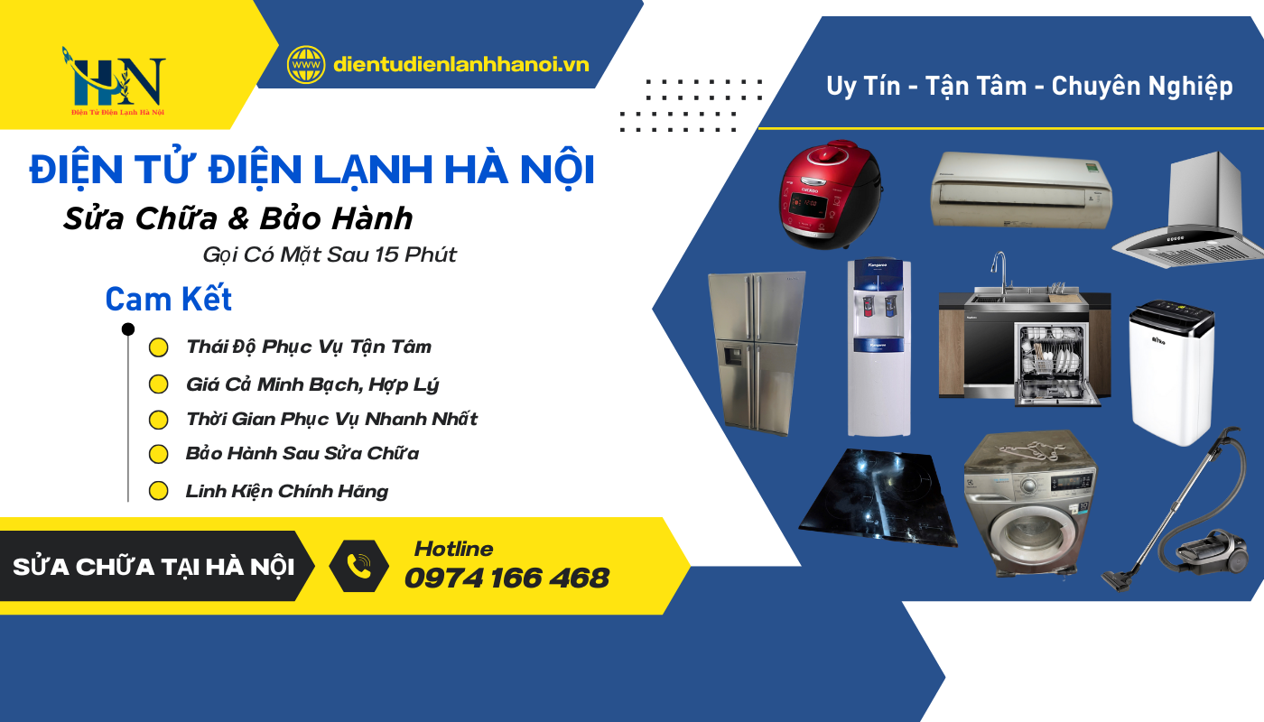 Điện Tử Điện Lạnh Hà Nội – Công ty sửa chữa bếp từ Uy Tín